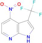 4-nitro-3-(trifluoromethyl)-1H-pyrrolo[2,3-b]pyridine