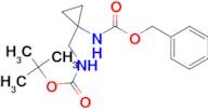 benzyl N-[1-({[(tert-butoxy)carbonyl]amino}methyl)cyclopropyl]carbamate