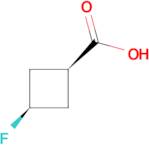 cis-3-fluorocyclobutane-1-carboxylic acid