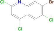 7-bromo-2,4,6-trichloroquinoline