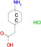 2-{4-aminobicyclo[2.2.2]octan-1-yl}acetic acid hydrochloride