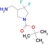 tert-butyl 4-(aminomethyl)-3,3-difluoropyrrolidine-1-carboxylate