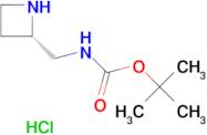 tert-butyl N-{[(2S)-azetidin-2-yl]methyl}carbamate hydrochloride