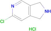 6-chloro-1H,2H,3H-pyrrolo[3,4-c]pyridine hydrochloride