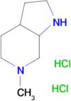 6-methyl-octahydro-1H-pyrrolo[2,3-c]pyridine dihydrochloride