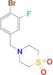 4-[(4-bromo-3-fluorophenyl)methyl]-1?6-thiomorpholine-1,1-dione