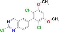 2-chloro-6-(2,6-dichloro-3,5-dimethoxyphenyl)quinazoline