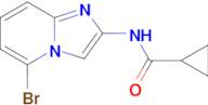 N-{5-bromoimidazo[1,2-a]pyridin-2-yl}cyclopropanecarboxamide