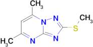 5,7-dimethyl-2-(methylsulfanyl)-[1,2,4]triazolo[1,5-a]pyrimidine