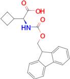 (2S)-2-cyclobutyl-2-({[(9H-fluoren-9-yl)methoxy]carbonyl}amino)acetic acid