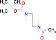 tert-butyl 6-acetyl-2,6-diazaspiro[3.3]heptane-2-carboxylate