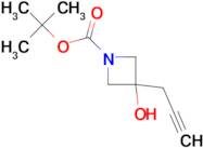 tert-butyl 3-hydroxy-3-(prop-2-yn-1-yl)azetidine-1-carboxylate