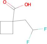 1-(2,2-difluoroethyl)cyclobutane-1-carboxylic acid