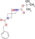 Benzyl 3-({[(tert-butoxy)carbonyl]amino}methyl)-3-hydroxyazetidine-1-carboxylate