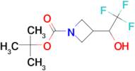 tert-butyl 3-(2,2,2-trifluoro-1-hydroxyethyl)azetidine-1-carboxylate