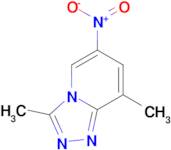1,2,4-triazolo[4,3-a]pyridin-6-nitro, 3,8-dimethyl-