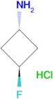 trans-3-fluorocyclobutanamine hydrochloride