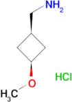 [cis-3-methoxycyclobutyl]methanamine hydrochloride