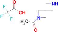 1-{2,6-diazaspiro[3.3]heptan-2-yl}ethan-1-one; trifluoroacetic acid