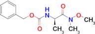 benzyl N-[(1R)-1-[methoxy(methyl)carbamoyl]ethyl]carbamate