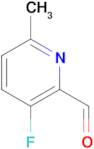 3-fluoro-6-methylpyridine-2-carbaldehyde