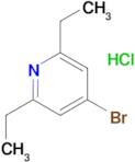 4-bromo-2,6-diethylpyridine hydrochloride