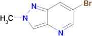 6-bromo-2-methyl-2H-pyrazolo[4,3-b]pyridine