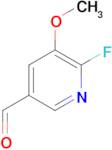 6-fluoro-5-methoxypyridine-3-carbaldehyde