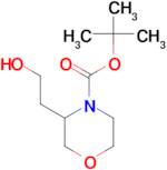 tert-butyl 3-(2-hydroxyethyl)morpholine-4-carboxylate