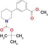 tert-butyl 3-[3-(methoxycarbonyl)phenyl]piperidine-1-carboxylate