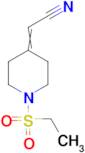 2-[1-(ethanesulfonyl)piperidin-4-ylidene]acetonitrile