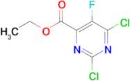 ethyl 2,6-dichloro-5-fluoropyrimidine-4-carboxylate