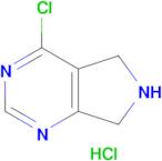 4-chloro-5H,6H,7H-pyrrolo[3,4-d]pyrimidine hydrochloride