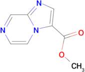 methyl imidazo[1,2-a]pyrazine-3-carboxylate