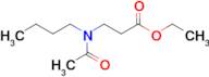 Ethyl 3-(N-butylacetamido)propanoate