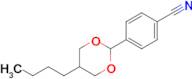 4-(5-Butyl-1,3-dioxan-2-yl)benzonitrile