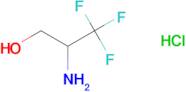 2-Amino-3,3,3-trifluoropropan-1-ol hydrochloride