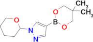 4-(5,5-Dimethyl-1,3,2-dioxaborinan-2-yl)-1-(tetrahydro-2H-pyran-2-yl)-1H-pyrazole