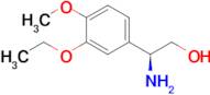 (S)-2-Amino-2-(3-ethoxy-4-methoxyphenyl)ethanol