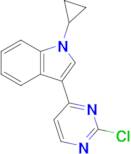 3-(2-Chloropyrimidin-4-yl)-1-cyclopropyl-1H-indole