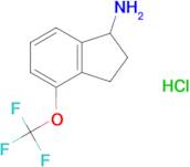 4-(Trifluoromethoxy)-2,3-dihydro-1H-inden-1-amine hydrochloride