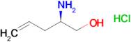 (R)-2-Aminopent-4-en-1-ol hydrochloride