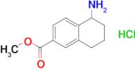 Methyl 5-amino-5,6,7,8-tetrahydronaphthalene-2-carboxylate hydrochloride