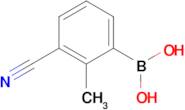 3-Cyano-2-methylphenylboronic acid