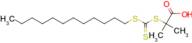 2-(((Dodecylthio)carbonothioyl)thio)-2-methylpropanoic acid