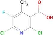 2,6-Dichloro-5-fluoro-4-methylnicotinic acid