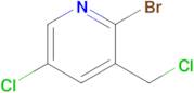 2-Bromo-5-chloro-3-(chloromethyl)pyridine