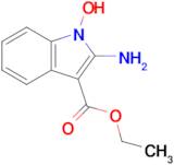 Ethyl 2-amino-1-hydroxy-1H-indole-3-carboxylate