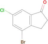 4-Bromo-6-chloro-2,3-dihydro-1H-inden-1-one