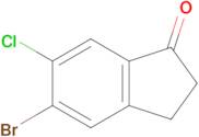 5-Bromo-6-chloro-2,3-dihydro-1H-inden-1-one